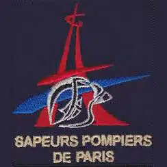 Soccorso Alluvionale e Fluviale Europa L'emblema dei Sapeurs Pompiers de Paris, raffigurante una Torre Eiffel stilizzata e un casco da pompiere, cattura lo spirito del salvataggio. Facendo eco alle competenze in materia di sicurezza riscontrate in Corsi Rescue 3, simboleggia coraggio e vigilanza. S.A.F.E.® - River Rescue