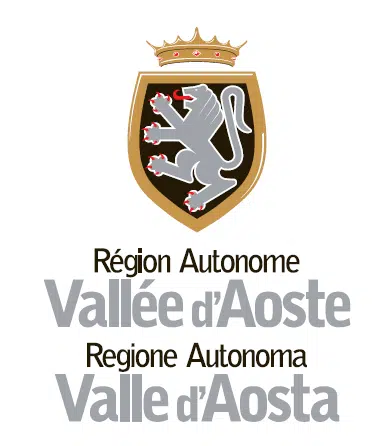 Soccorso Alluvionale e Fluviale Europa Il logo della Valle d'Aosta presenta uno stemma del leone incoronato, accompagnato dalle scritte